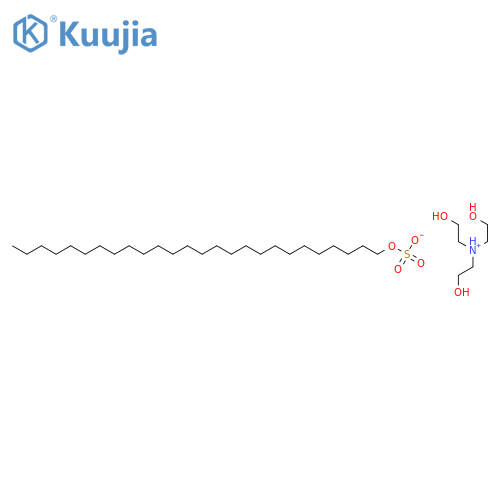 2-(bis(2-hydroxyethyl)amino)ethanol; 1-sulfooxyhexacosane structure