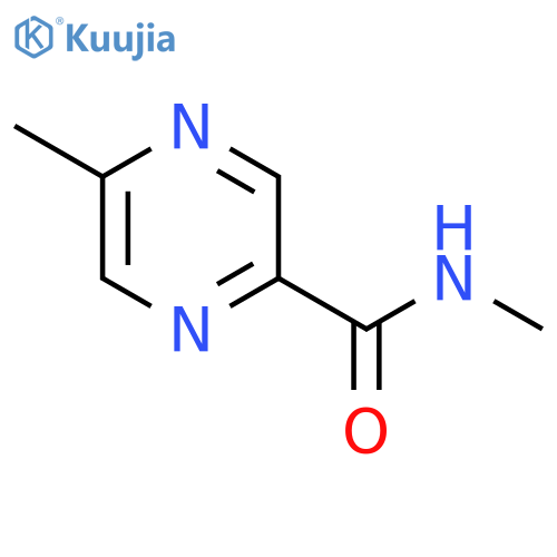 N,5-dimethyl-2-Pyrazinecarboxamide structure