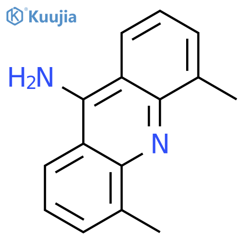 4,5-dimethylacridin-9-amine structure