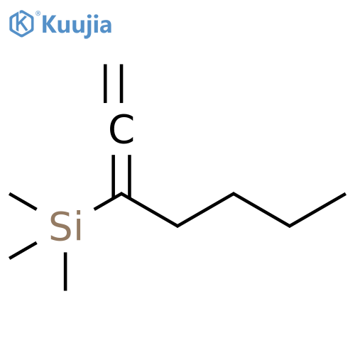 Silane, (1-ethenylidenepentyl)trimethyl- structure