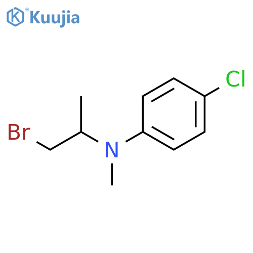 Benzenamine, N-(2-bromo-1-methylethyl)-4-chloro-N-methyl- structure
