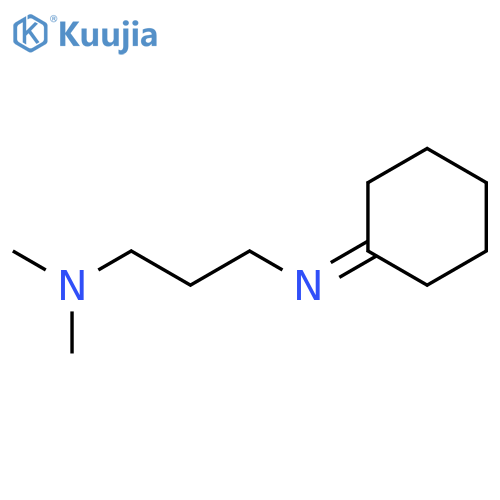 1,3-PROPANEDIAMINE, N'-CYCLOHEXYLIDENE-N,N-DIMETHYL- structure