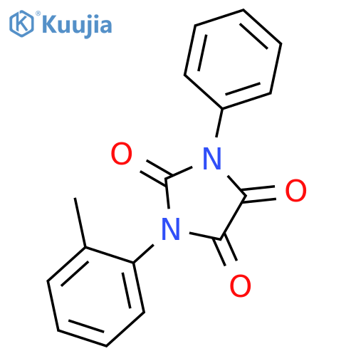 Imidazolidinetrione, (2-methylphenyl)phenyl- structure