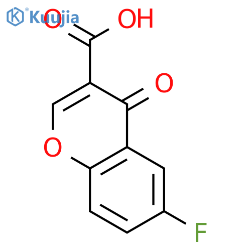 6-Fluorochromone-3-carboxylic Acid structure