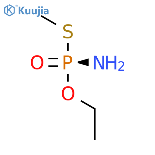PHOSPHORAMIDOTHIOIC ACID, O-ETHYL S-METHYL ESTER, (R)- structure
