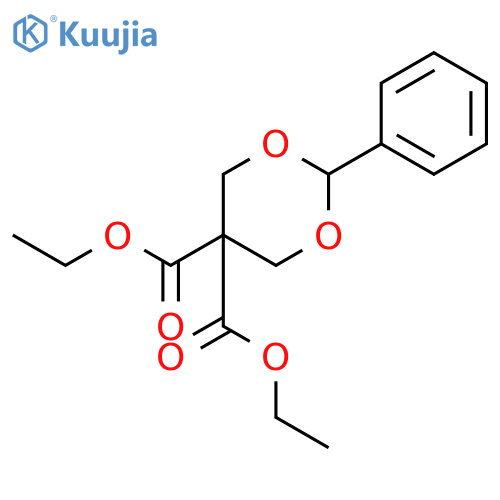 1,3-DIOXANE-5,5-DICARBOXYLIC ACID, 2-PHENYL-, DIETHYL ESTER structure