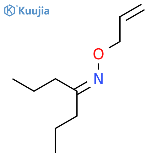 4-Heptanone, O-2-propenyloxime structure