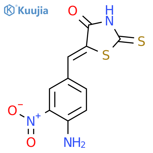 4-THIAZOLIDINONE, 5-[(4-AMINO-3-NITROPHENYL)METHYLENE]-2-THIOXO- structure