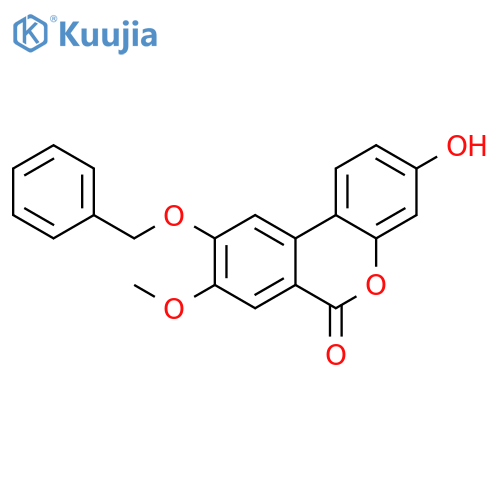 9-O-Benzyl-8-O-Methyl-urolithin C structure