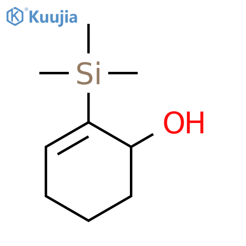 2-Cyclohexen-1-ol, 2-(trimethylsilyl)- structure