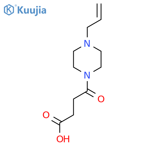 4-(4-Allylpiperazin-1-yl)-4-oxobutanoic acid structure