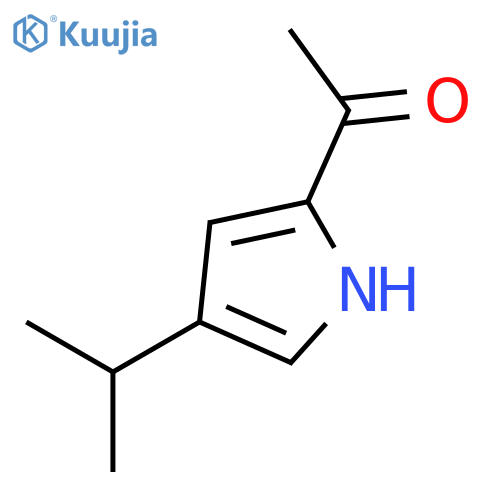Ketone, 4-isopropylpyrrol-2-yl methyl (7CI,8CI) structure