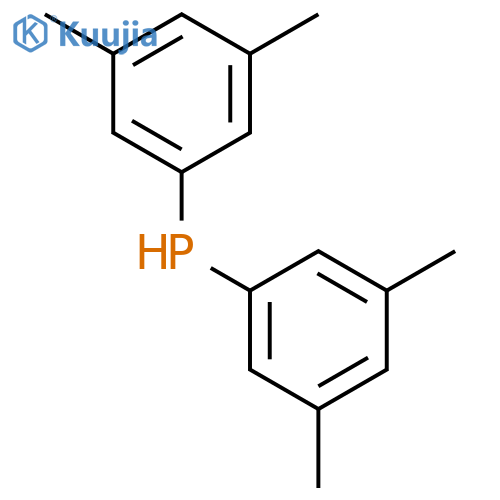 Bis(3,5-dimethylphenyl)phosphine structure