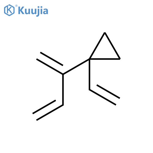 Cyclopropane, 1-ethenyl-1-(1-methylene-2-propenyl)- structure