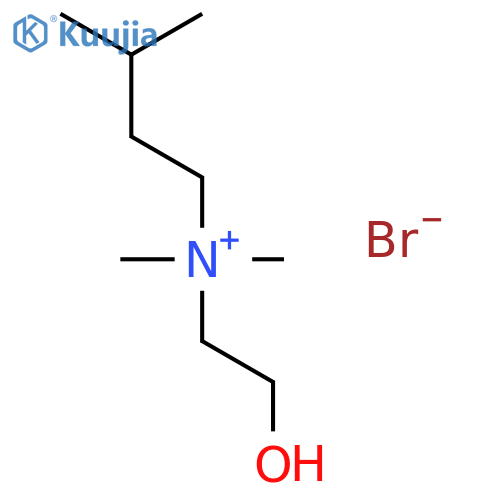1-Butanaminium, N-(2-hydroxyethyl)-N,N,3-trimethyl-, bromide structure