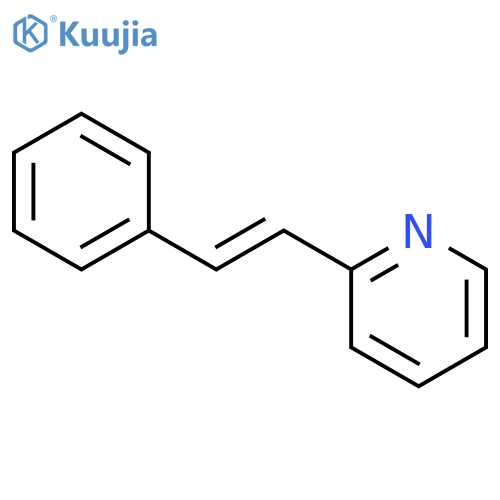 2-(E)-2-Phenylethenylpyridine structure