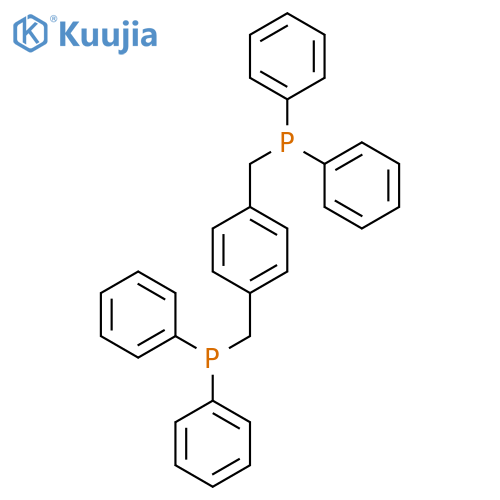 Phosphine, [1,4-phenylenebis(methylene)]bis[diphenyl- structure