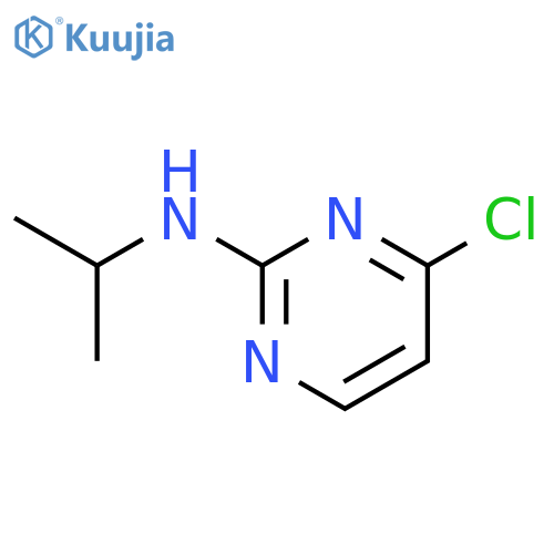 (4-CHLORO-PYRIMIDIN-2-YL)-ISOPROPYL-AMINE structure