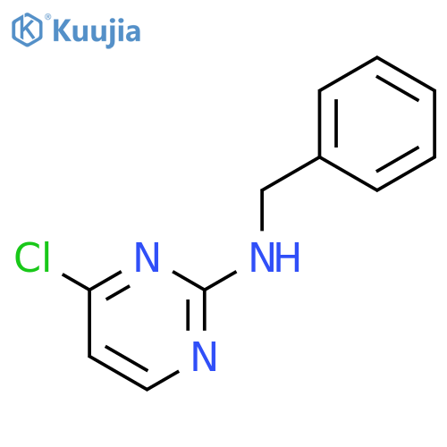 N-Benzyl-4-chloropyrimidin-2-amine structure
