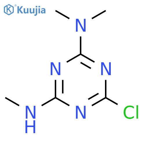 1,3,5-Triazine-2,4-diamine, 6-chloro-N,N,N'-trimethyl- structure