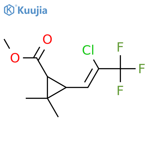 (Z)-Methyl 3-(2-Chloro-3,3,3-trifluoroprop-1-en-1-yl)-2,2-dimethylcyclopropanecarboxylate“ mixture of diastereomers” structure