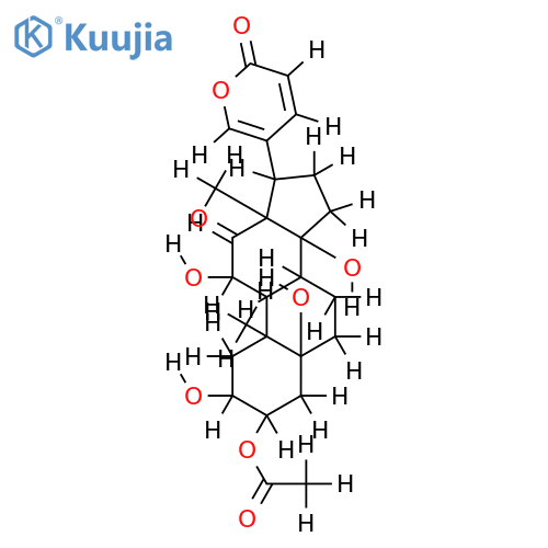 3-Ac-(2beta,3beta,5beta,11alpha,14beta)-2,3,5,11,14-Pentahydroxy-12-oxobufa-20,22-dienolide structure