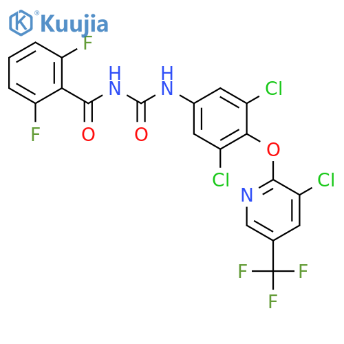 Chlorfluazuron structure