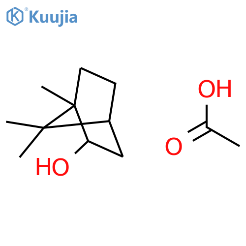 (-)-borneol acetate structure