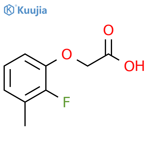 2-(2-Fluoro-3-methylphenoxy)acetic acid structure