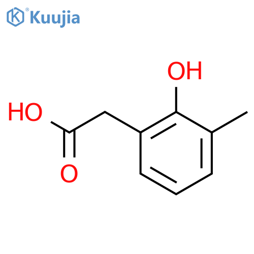 2-Hydroxy-3-methylphenylacetic acid structure