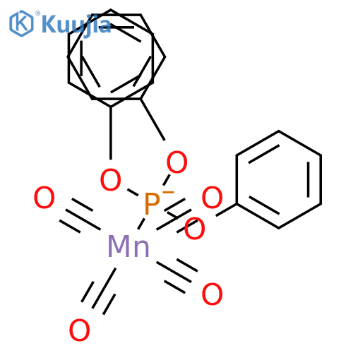 tetracarbonyl(triphenyl phosphite)manganate(-I) anion structure