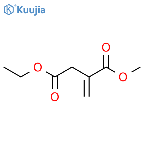 BUTANEDIOIC ACID, METHYLENE-, 4-ETHYL 1-METHYL ESTER structure