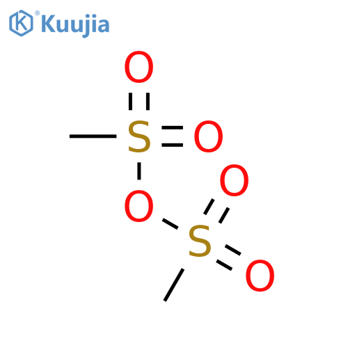 Methanesulfonic anhydride structure