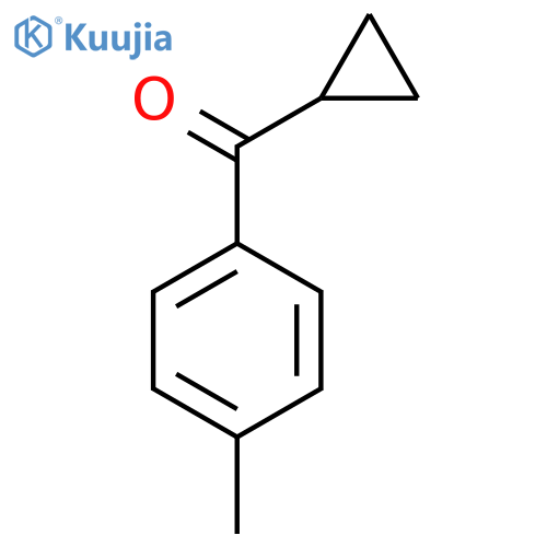 cyclopropyl(4-methylphenyl)methanone structure