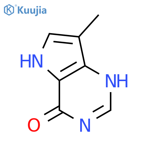 4H-Pyrrolo[3,2-d]pyrimidin-4-one,3,5-dihydro-7-methyl- structure