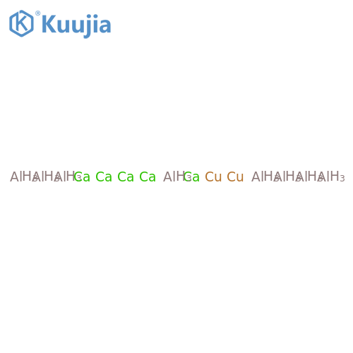 Aluminum, compd. with calcium and copper (8:5:2) structure