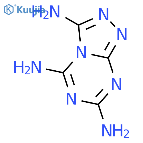 1,2,4-Triazolo[4,3-a][1,3,5]triazine-3,5,7-triamine structure