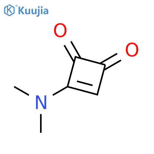 3-CYCLOBUTENE-1,2-DIONE, 3-(DIMETHYLAMINO)- structure