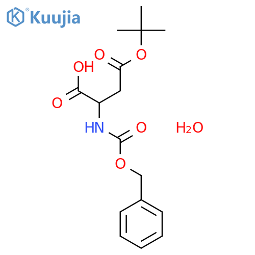 Z-D-Asp(OtBu)-OH structure