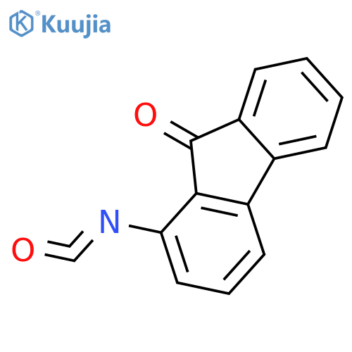 9H-Fluoren-9-one,1-isocyanato- structure