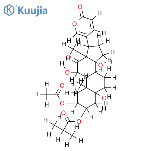 12-Oxo-2beta-O-acetyl-3beta-O-isobutyryl-5beta,11alpha-dihydroxybufalin structure
