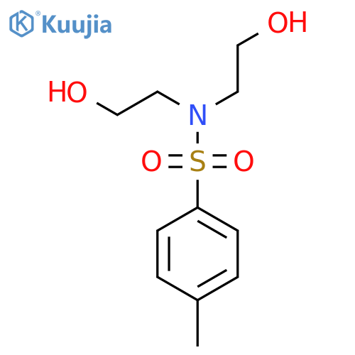 2-Hydroxy-N-(2-hydroxyethyl)-S-(4-methylphenyl)ethane-1-sulfonamido structure