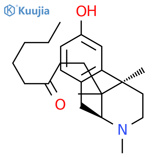 3-Octanone,1-[(2R,6S,11S)-1,2,3,4,5,6-hexahydro-8-hydroxy-3,6,11-trimethyl-2,6-methano-3-benzazocin-11-yl]-,rel- structure