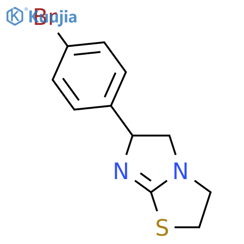 (R)-6-(4-Bromophenyl)-2,3,5,6-tetrahydroimidazo[2,1-b]thiazole structure