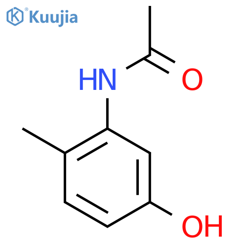 N-(5-hydroxy-2-methylphenyl)acetamide structure