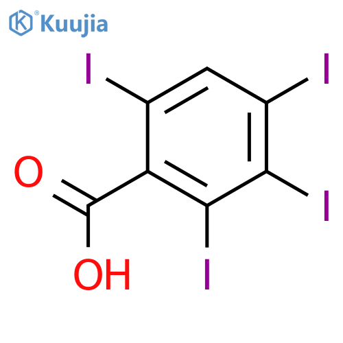 Benzoic acid,2,3,4,6-tetraiodo- structure
