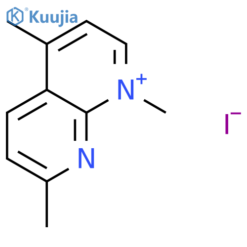 1,8-Naphthyridinium, 1,4,7-trimethyl-, iodide structure