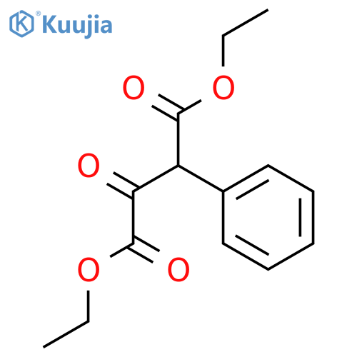 Butanedioic acid,2-oxo-3-phenyl-, 1,4-diethyl ester structure