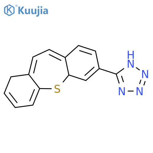 1H-Tetrazole, 5-dibenzo[b,f]thiepin-3-yl- structure