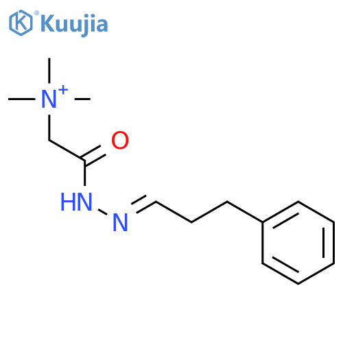 Trimethyl-[2-oxo-2-[(2e)-2-(3-phenylpropylidene)hydrazinyl]ethyl]azanium;chloride structure
